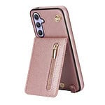 Solidenz Fashion Wallet hoesje met koord Samsung Galaxy A14 - Roségoud - 2