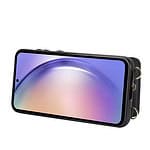 Solidenz Fashion Wallet hoesje met koord Samsung Galaxy S23 FE - Zwart - 3