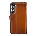 Solidenz Moda Book Samsung S23 Plus echt leren hoesje - Bruin - 1