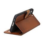 Solidenz Moda Book Samsung S23 Plus echt leren hoesje - Bruin - 3