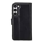 Solidenz Moda Book Samsung S23 Plus echt leren hoesje - Zwart - 1