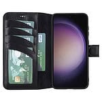 Solidenz Moda Book Samsung S23 Plus echt leren hoesje - Zwart - 3
