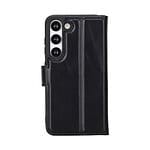 Solidenz Moda Book Samsung S23 echt leren hoesje - Zwart - 1