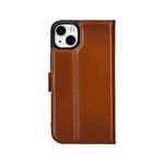 Solidenz Moda Book iPhone 15 Plus echt leren hoesje - Bruin - 1