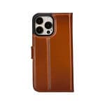 iPhone 15 Pro Max hoesje Solidenz lederen Moda Book case met pasjeshouder - 1