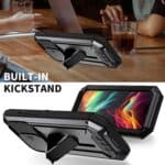 Stofdicht metalen hoes iPhone 15 Pro - Zwart - 5
