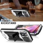 Stofdicht metalen hoes iPhone 15 Plus - Zilver - 4