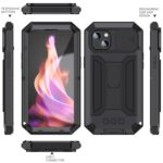 Stofdicht metalen hoes iPhone 15 Plus - Zwart - 1