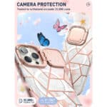 Cosmo iPhone 15 Pro Max Mag Case met Screen protector - Marmer - 1