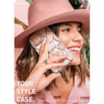 Cosmo iPhone 15/14/13 Mag Case met Screen protector - Marmer - 6