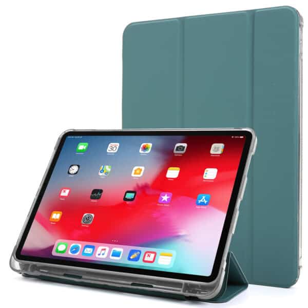 Shockproof Folio Case iPad 11 en iPad 10 Hoes - 10.9 inch - Pencil houder - Groen