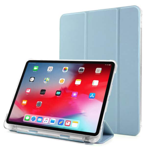 Shockproof Folio Case iPad 11 en iPad 10 Hoes - 10.9 inch - Pencil houder - Lichtblauw