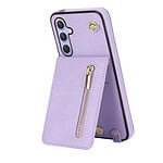Solidenz Fashion Portemonnee hoesje met koord Samsung Galaxy A55 - Violet - 2