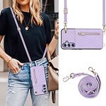 Solidenz Fashion Portemonnee hoesje met koord Samsung Galaxy A55 - Violet - 6