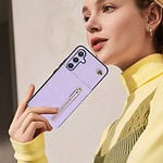 Solidenz Fashion Portemonnee hoesje met koord Samsung Galaxy A55 - Violet - 7