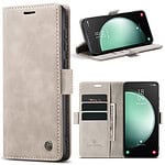 Solidenz Urban Book Samsung Galaxy S23 FE hoesje - Beige Main Image