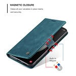 Solidenz Urban Book Samsung Galaxy S23 FE hoesje - Blauw - 6