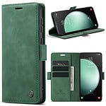 Solidenz Urban Book Samsung Galaxy S23 FE hoesje - Groen Main Image