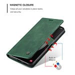 Solidenz Urban Book Samsung Galaxy S23 FE hoesje - Groen - 5
