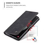 Solidenz Urban Book Samsung Galaxy S23 FE hoesje - Zwart - 6