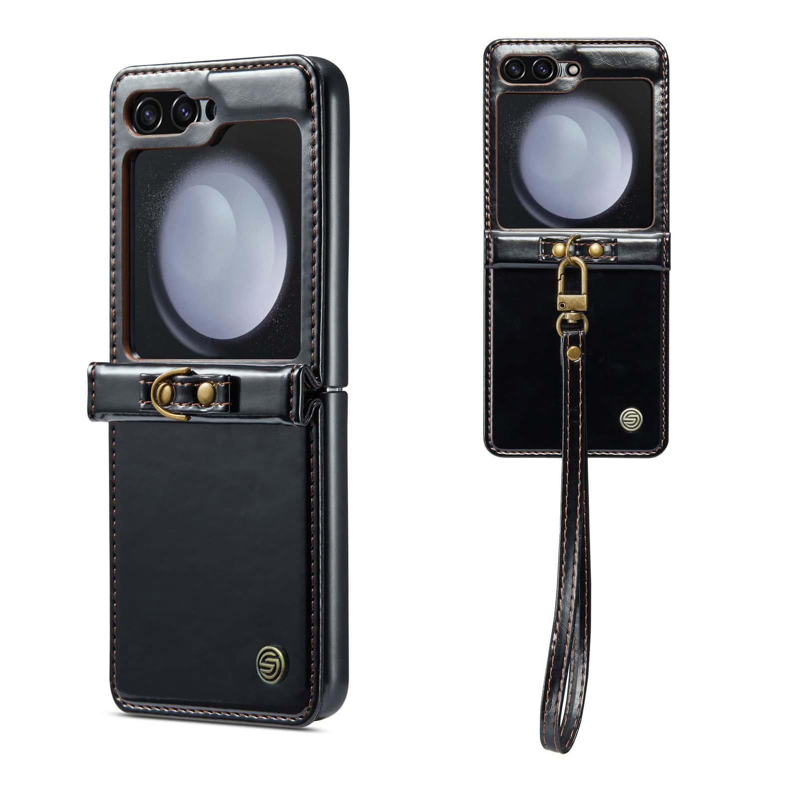 Solidenz Urban Case Samsung Z Flip5 Hoesje - Zwart Main Image