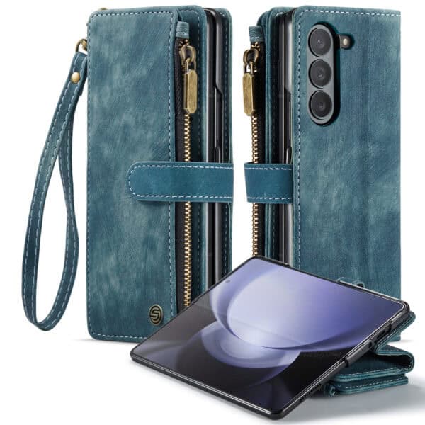 Solidenz Urban Case Samsung Z Fold5 Hoesje - Blauw