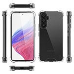 Stevig transparant Samsung A55 hoesje - 1