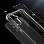 Stevig transparant Samsung A55 hoesje - 4