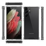 Stevig transparant Samsung S22 Ultra hoesje - 1