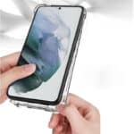 Stevig transparant Samsung S22 Plus hoesje - 3