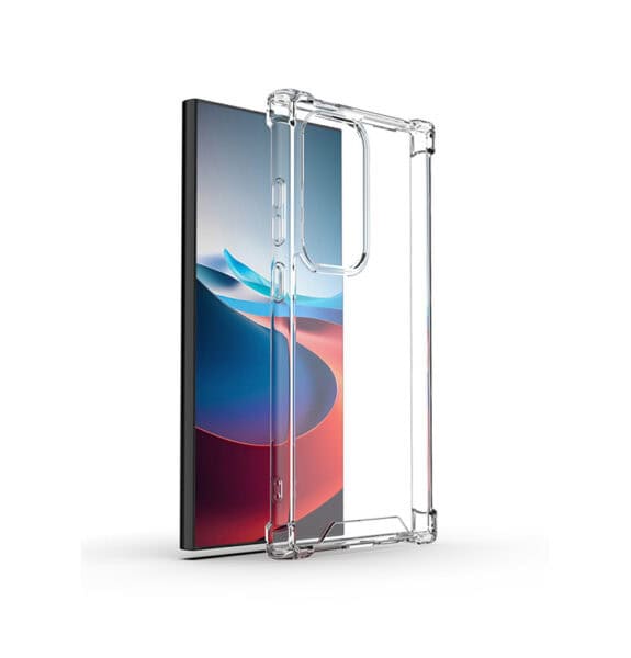 Stevig transparant Samsung S24 Ultra hoesje
