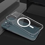 Stevig transparant iPhone 15 Pro Max hoesje met magnetische werking - 2