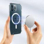 Stevig transparant iPhone 15 Pro Max hoesje met magnetische werking - 3