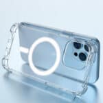 Stevig transparant iPhone 15 Pro Max hoesje met magnetische werking - 5