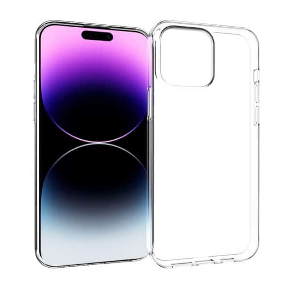 iPhone 15 Pro Max hoesje Fonu transparant siliconen backcover