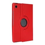 Samsung Galaxy Tab A9 hoes - 8.7 inch - Hoesje - Case Cover - Bookcase - 360 Draaibaar - Roterend - Met Standaard - Beschermhoes Tab A9 - Rood - 1