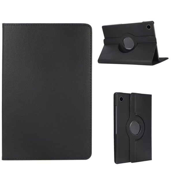 Samsung Galaxy Tab A9 Plus hoes - 11 inch - Hoesje - Case Cover - Bookcase - 360 Draaibaar - Met Standaard - Beschermhoes Tab A9 Plus - Zwart