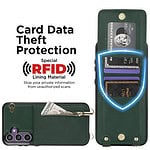 Solidenz Fashion Portemonnee hoesje met koord Samsung Galaxy S24 FE - Groen - 6