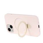Magnetisch siliconen hoesje iPhone 15 Plus - Roze - 4