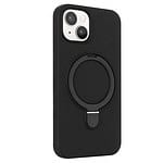 Magnetisch siliconen hoesje iPhone 13 - Zwart - 2