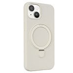 Magnetisch siliconen hoesje iPhone 14 Plus - Beige - 2