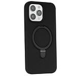 Magnetisch siliconen hoesje iPhone 13 Pro Max - Zwart - 2