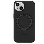 Magnetisch siliconen hoesje iPhone 13 - Zwart - 1