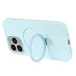 Magnetisch siliconen hoesje iPhone 13 Pro Max - Blauw - 4