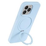 Magnetisch siliconen hoesje iPhone 13 Pro Max - Blauw - 5