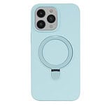 Magnetisch siliconen hoesje iPhone 13 Pro Max - Blauw - 1