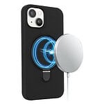 Magnetisch siliconen hoesje iPhone 13 - Zwart - 6