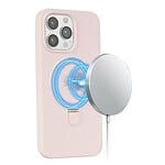 Magnetisch siliconen hoesje iPhone 13 Pro Max - Roze - 6