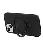 Magnetisch siliconen hoesje iPhone 13 - Zwart - 4