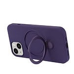 Magnetisch siliconen hoesje iPhone 14 Plus - Paars - 4